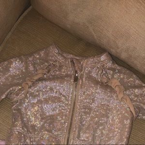 Cat & Jack Gold Shimmer Jacket